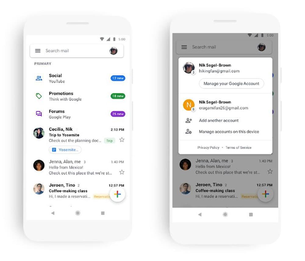 FOTOS: Google anuncia mudança no Gmail para celular com design mais limpo; confira