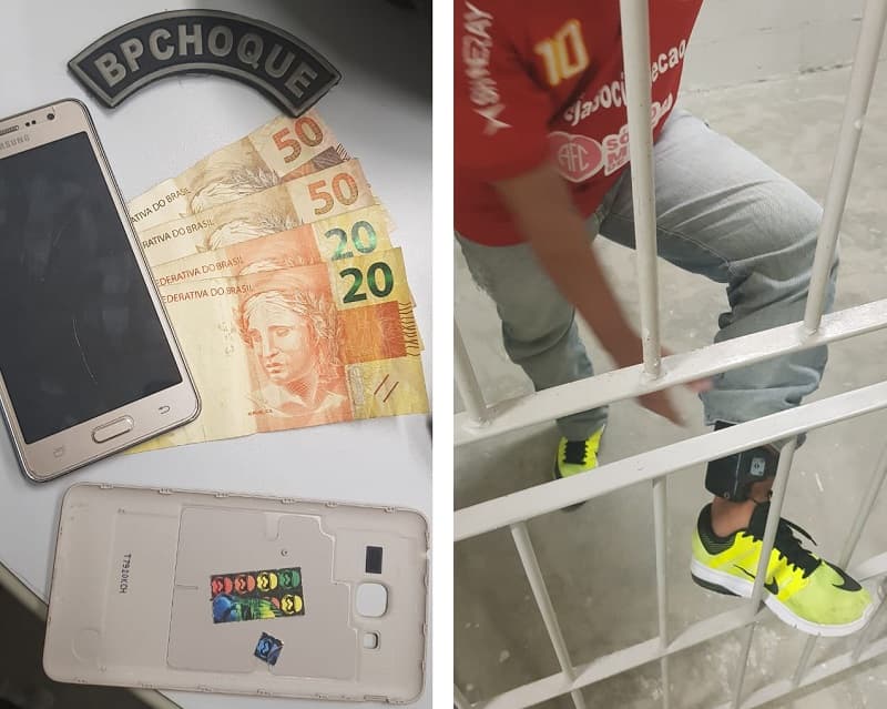 Torcedor com tornozeleira e LSD foi preso durante “Operação Clássico Rei” em Natal