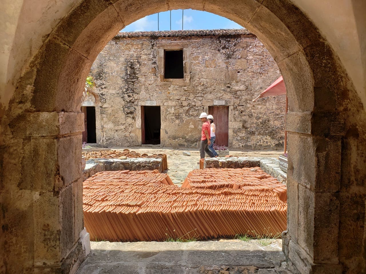 FOTOS: Obra do Forte dos Reis Magos avança respeitando critérios especiais de restauração