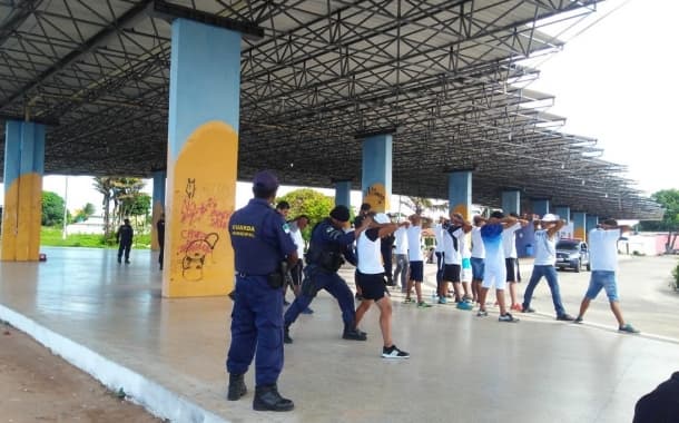 Guarda Municipal apreende rojões e drogas na Zona Norte em ação de segurança para o clássico América e ABC nesse domingo