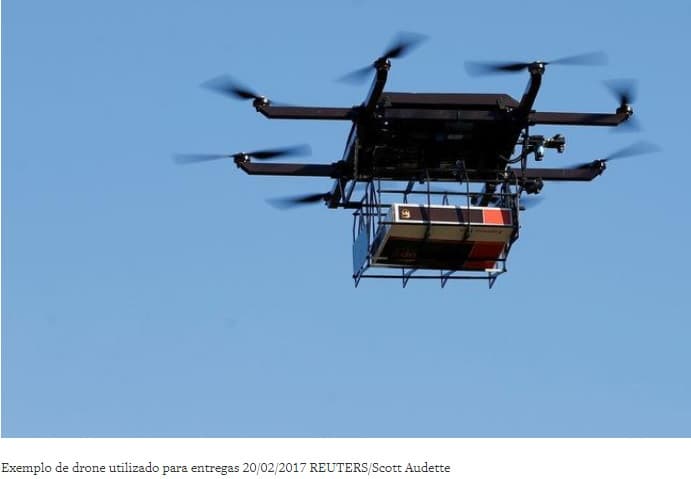 iFood começa testar entrega de refeições com drones