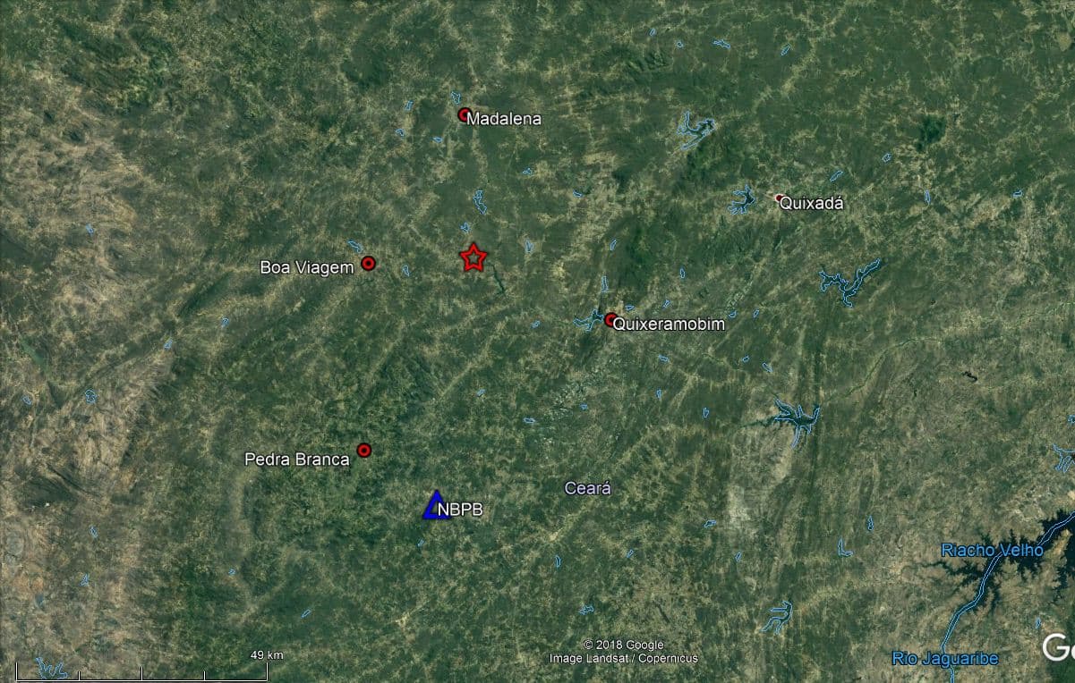Estações sismográficas operadas pela UFRN registram intensa atividade sísmica no Ceará