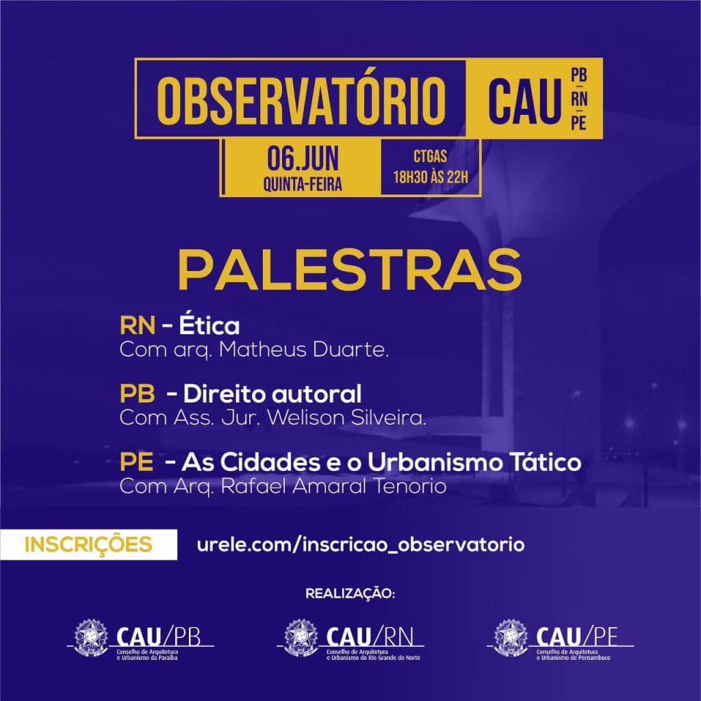 Evento de arquitetura reúne experiências de estados do Nordeste