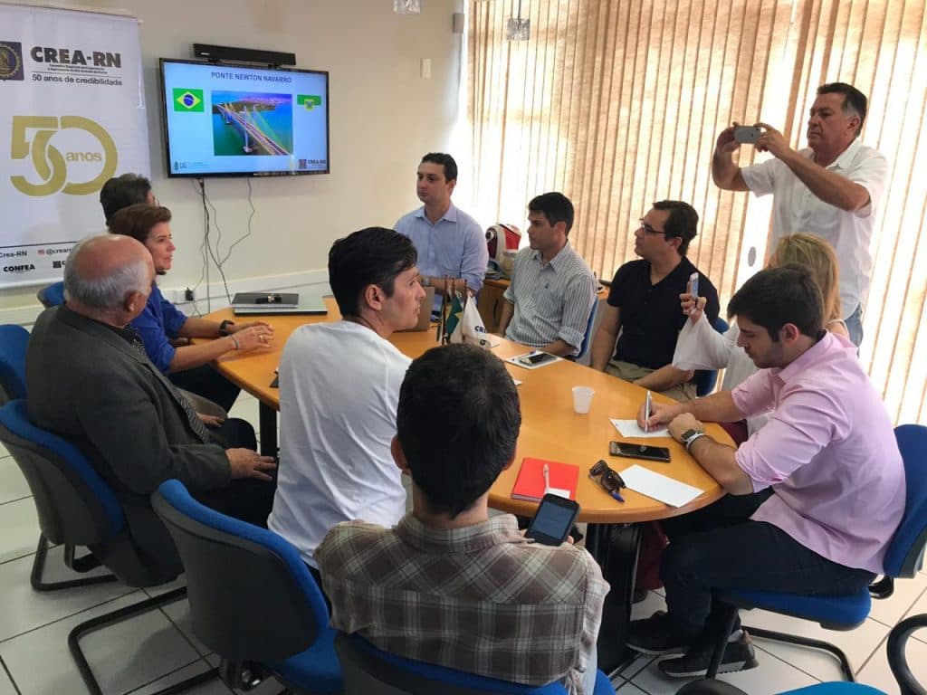 Crea e CAU apresentam alternativa para aumentar segurança na ponte Newton Navarro