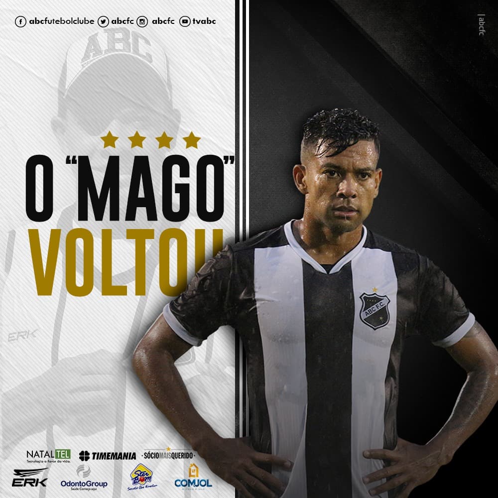 Retorno de Wallyson tem tudo para fazer o ABC ressurgir na Série C