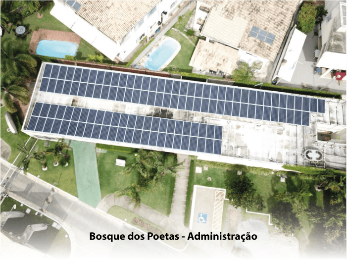 Condomínio Bosque dos Poetas reduz a conta de energia com Sistema Megga Solar