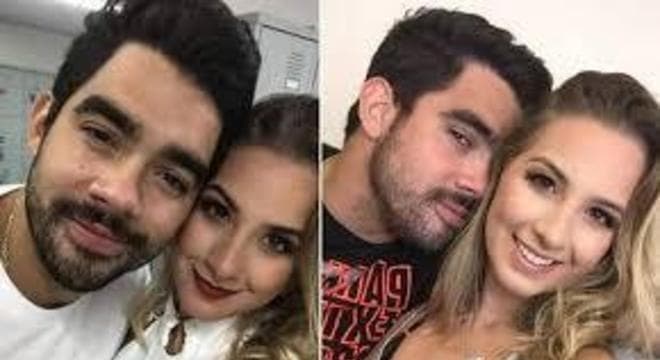 Cantor Gabriel Diniz pegou avião para fazer surpresa no aniversário da noiva