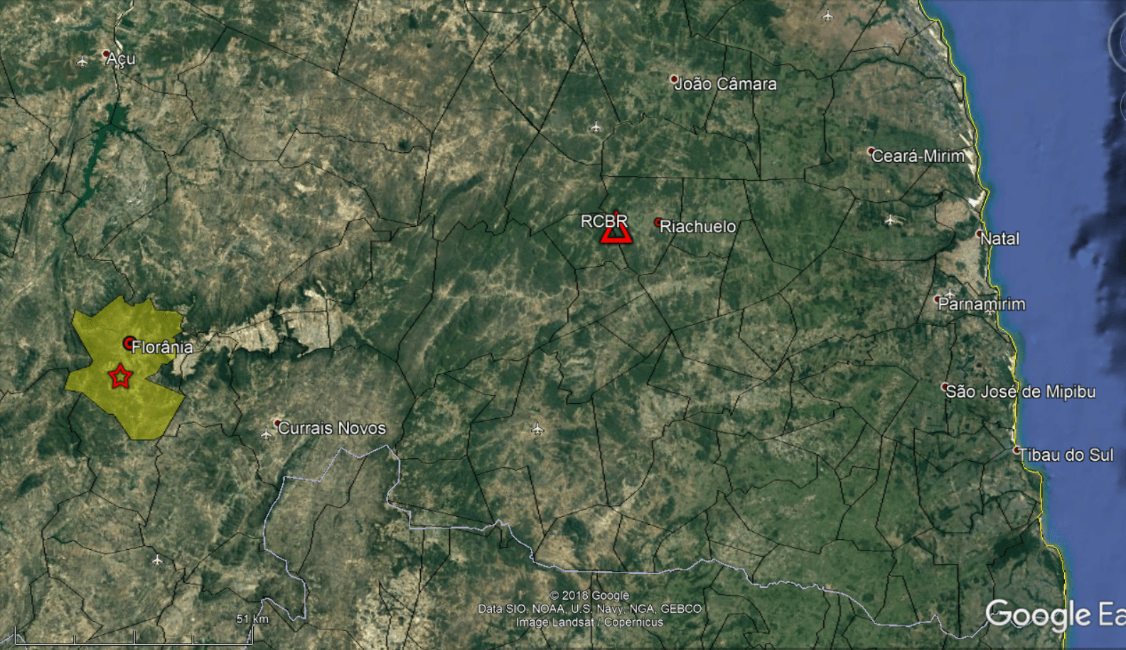Tremor de terra foi registrado em Florânia-RN nessa quarta