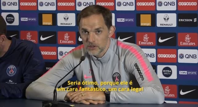 Técnico do PSG sai em defesa de Neymar: ‘É um cara fantástico'