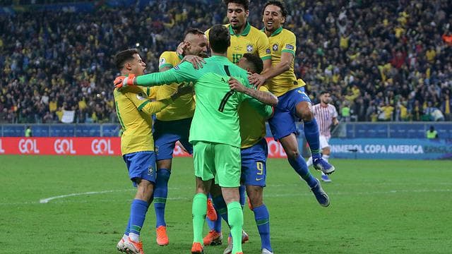Copa América: Brasil vence Paraguai nos pênaltis e vai à semi