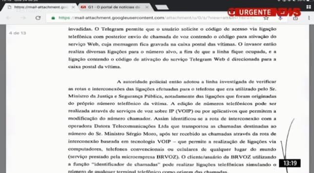 Suspeitos de hackear celulares teriam feito 5.616 ligações para acessar Telegram de autoridades