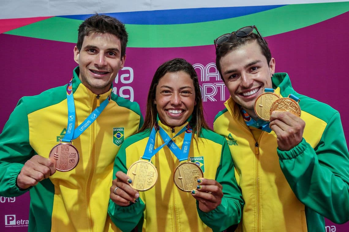 Brasil abre última semana do Pan-Americano de Lima(Peru) como vice-líder do quadro de medalhas