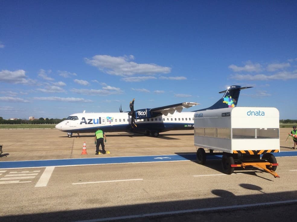 Tripulação da Azul se recusou a decolar rumo a Mossoró após atraso em manutenção de aeronave