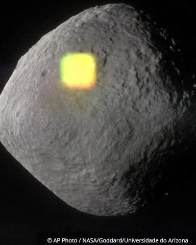 Astrônomos da NASA escolhem lugar para pouso em ‘asteroide apocalíptico'