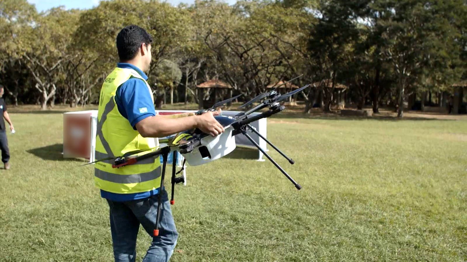 De 15 a 20 minutos, para dois minutos e meio: Campinas pode ser a 1ª cidade no país a entregar comida por drone