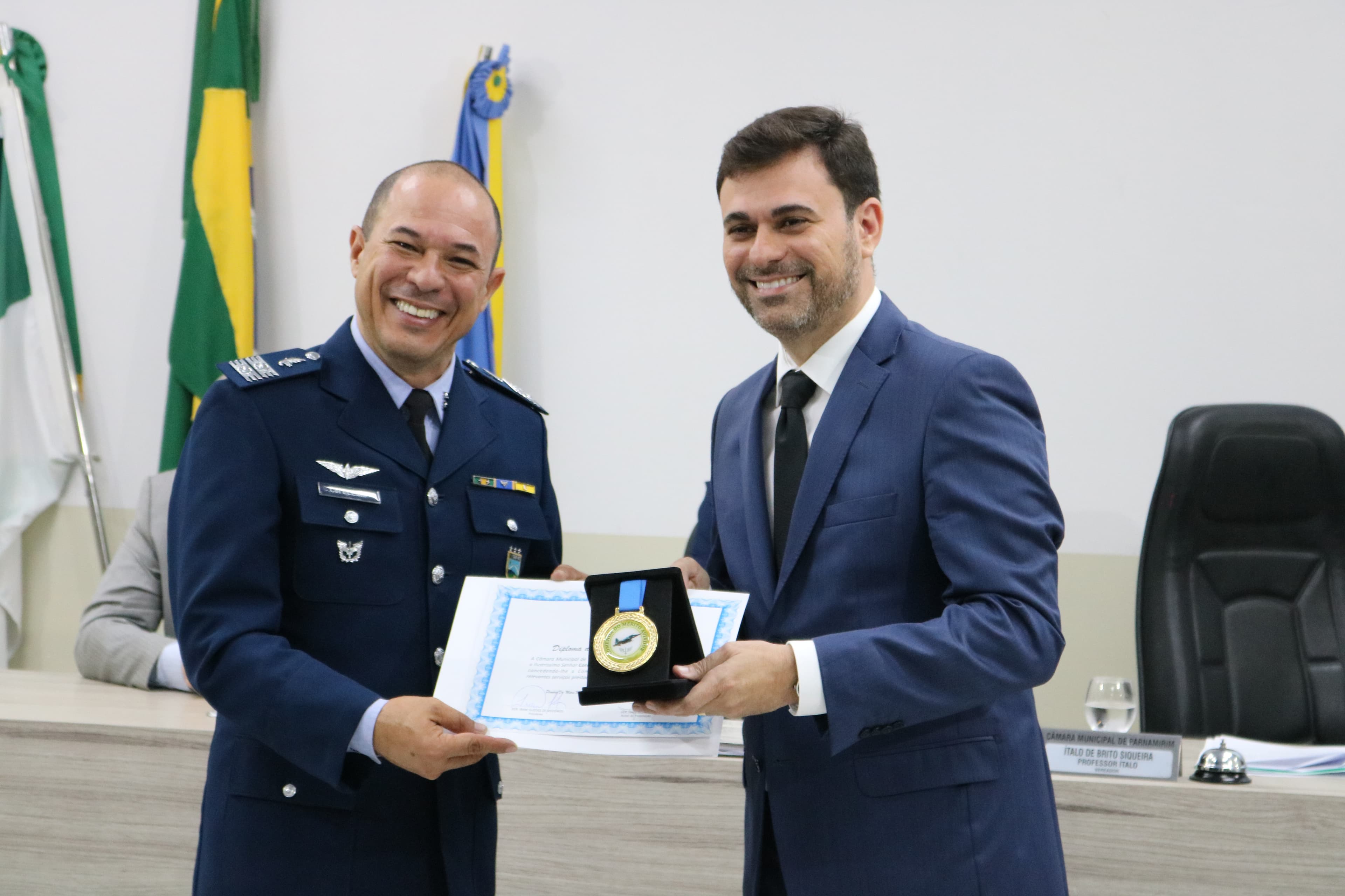 FOTOS: Câmara Municipal de Parnamirim promove solenidade em homenagem ao Dia do Aviador