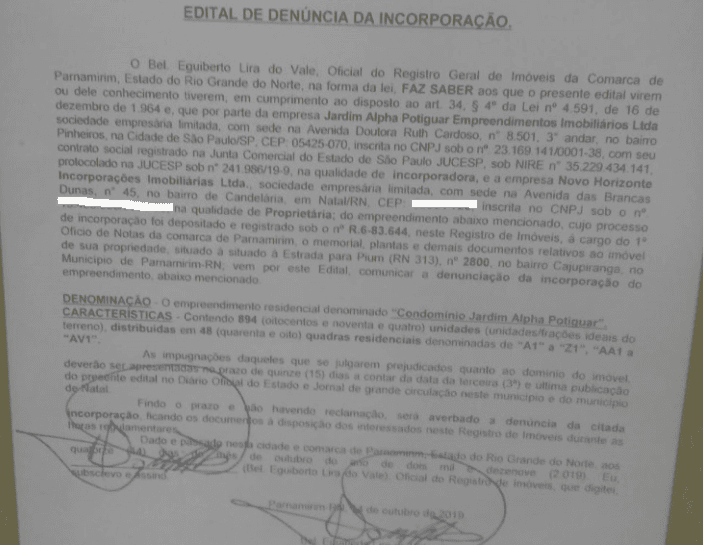 Por falta de vendas, Alphaville cancela empreendimento Jardins Alpha em Parnamirim