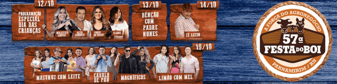 Maior evento agropecuário do Nordeste, Festa do Boi inicia neste sábado; veja programação oficial, inclusive, com shows