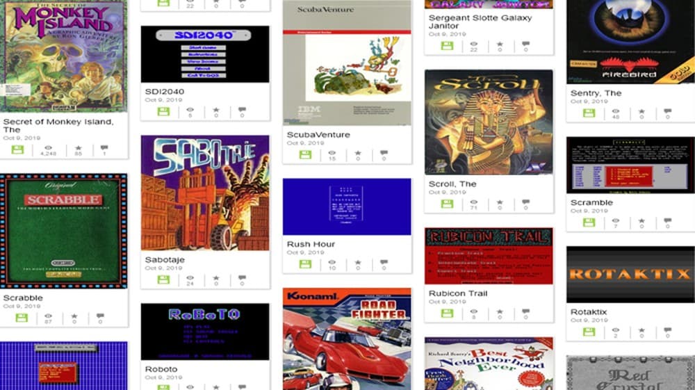 GAMES NOSTÁLGICOS: Site libera 2.500 jogos clássicos dos anos 1980 e 1990 de graça; veja