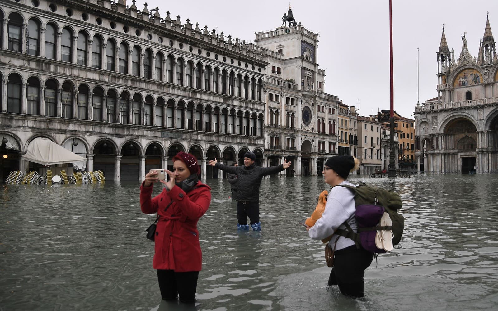 FOTOS: Veneza tem a maior maré dos últimos 50 anos