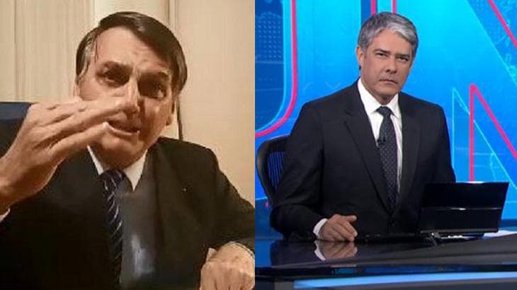 Em guerra com Bolsonaro, Jornal Nacional bate recorde e é visto por 34 milhões de pessoas