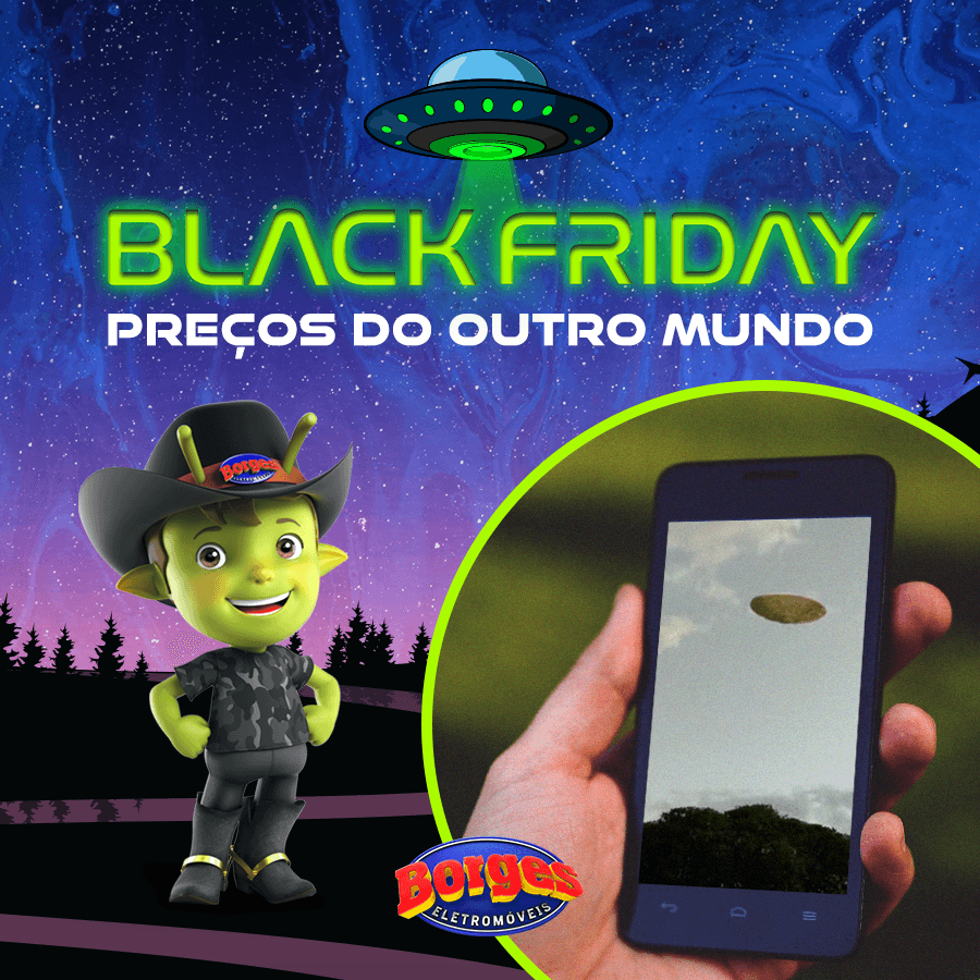 Genial! Disco voador de Messias Targino-RN era ação da Black Friday Borges Eletromóveis