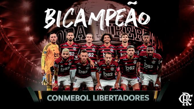 Flamengo alcança R$ 80 milhões de premiação por título da Libertadores