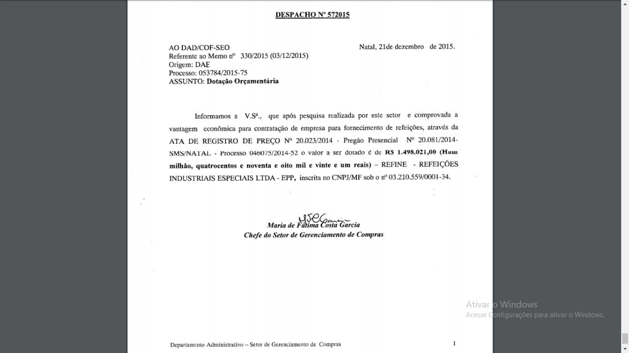 Contrato emergencial de R$ 7 milhões: SMS atestou que empresa com a qual rompeu contrato tinha melhor preço do mercado