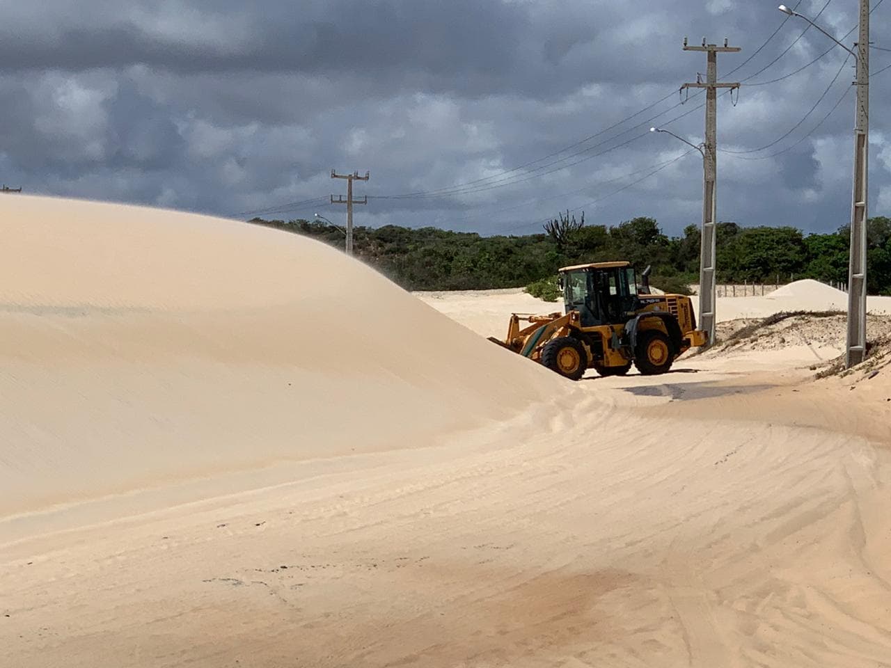 DER inicia retirada de areia da estrada de Pitangui (RN-305) no próximo dia 17