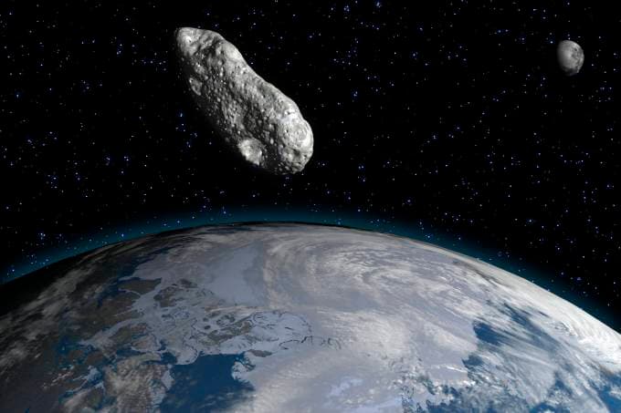 Nasa diz que dois asteroides se aproximarão da Terra no Natal e Ano Novo