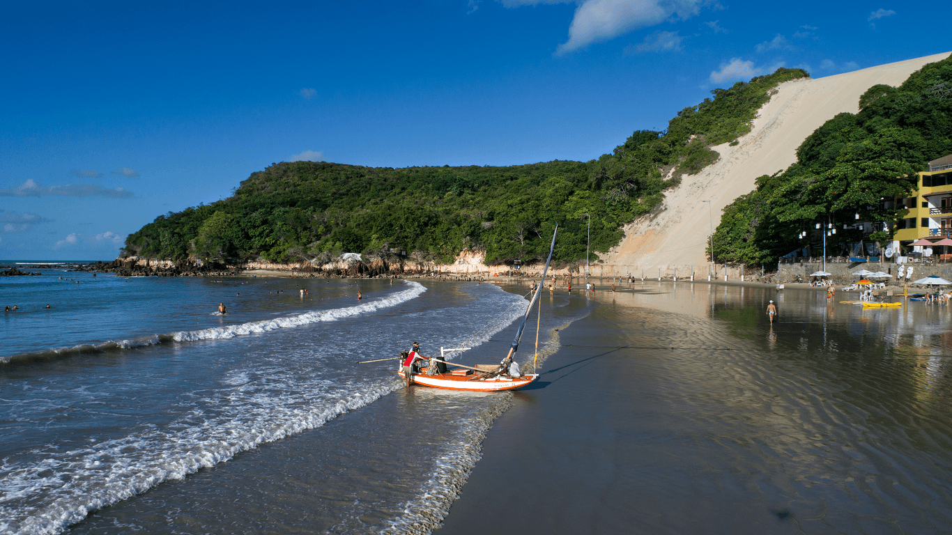 Entrada de turistas internacionais no RN representa acréscimo de 12% em 2019 em comparação com o ano anterior; argentinos e portugueses lideram públicos