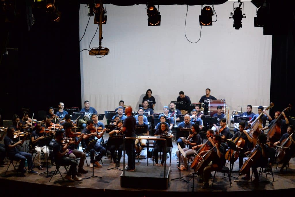 Filarmônica UFRN realiza audições para preenchimento de vagas de músicos do quadro de instrumentistas da Orquestra