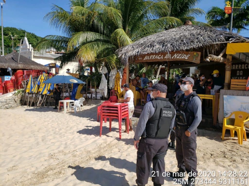 Prefeitura de Tibau do Sul cumpre medidas restritivas de combate ao Covid-19