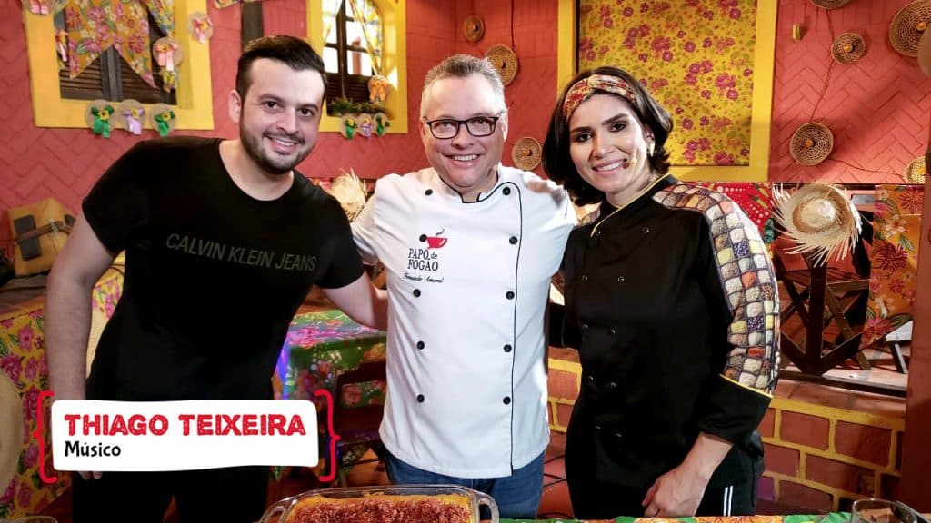 Papo de Fogão deste sábado em clima junino com muito forró, pamonha, bolo de batata doce e arroz cremoso de carne