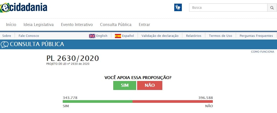 Projeto das fake news é retirado da pauta; em enquete site do Senado, maioria rejeitava