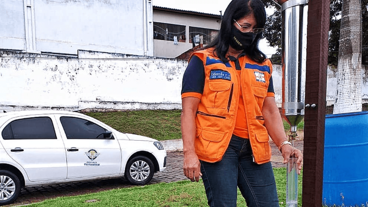 Defesa Civil monitora quantitativo de chuvas em Parnamirim