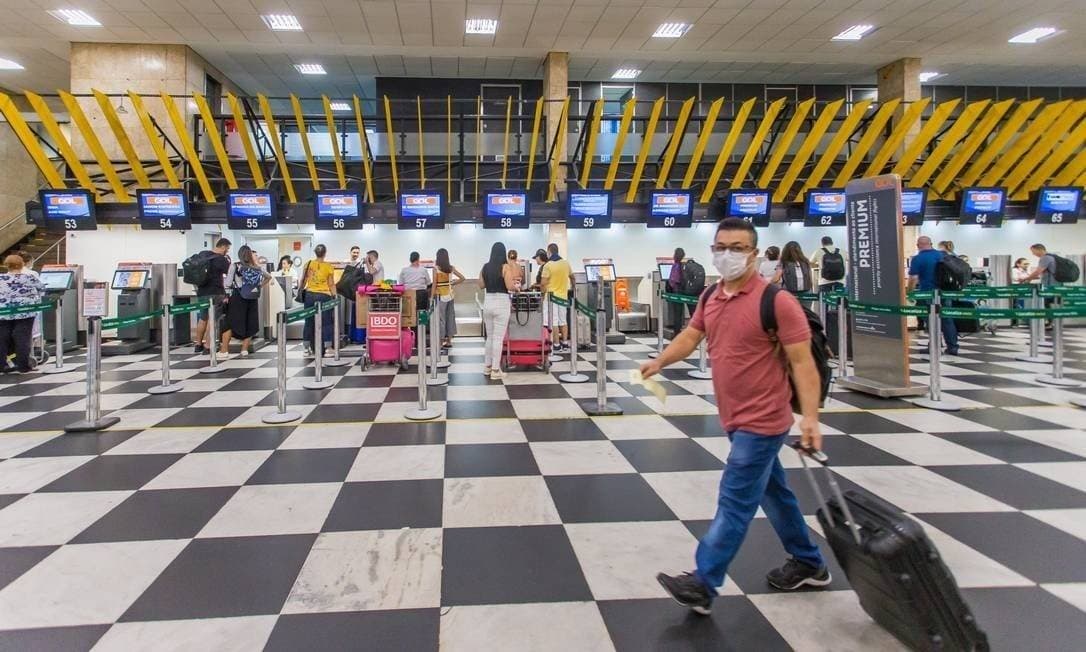 Demanda por voos domésticos em maio cai 91% e por internacionais, 97%, aponta Anac