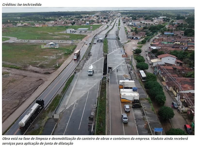 FINALMENTE: Viaduto de Goianinha terá pistas liberadas dia 10 de julho