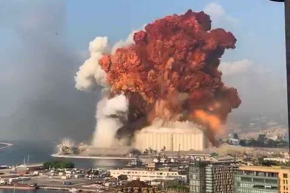 Itamaraty diz que não há notícia de brasileiros mortos em Beirute
