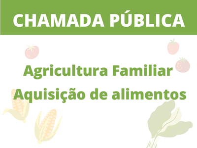 IFRN divulga chamadas públicas para aquisição de gêneros alimentícios