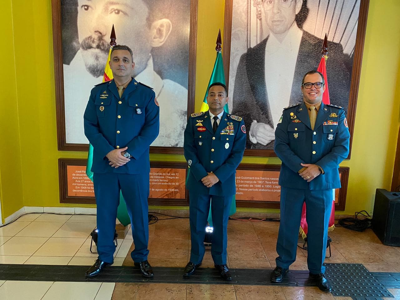 FOTO: Oficiais do Corpo de Bombeiros Militar do RN são condecorados no estado do Acre