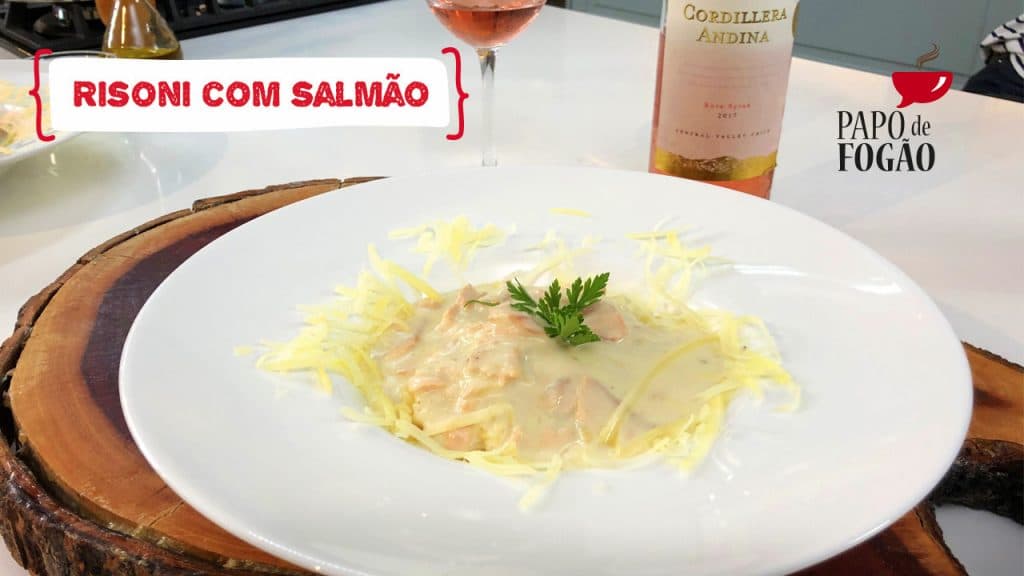 Confira as receitas do risoni de salmão e da calabresa rendada