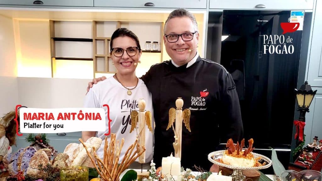 Papo de Fogão deste sábado recebe Maria Antônia, da Platter For You, que vai ensinar a montar uma tábua australiana de frios e uma mesa pra festas