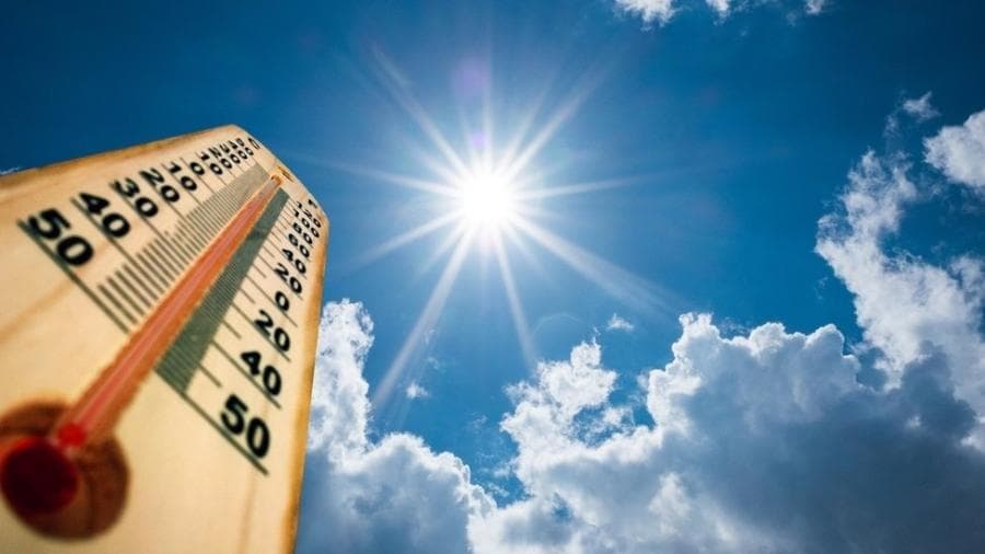 Fim de semana reserva calor no RN, com temperaturas que podem chegar a 38º; pancadas de chuvas isoladas também na previsão