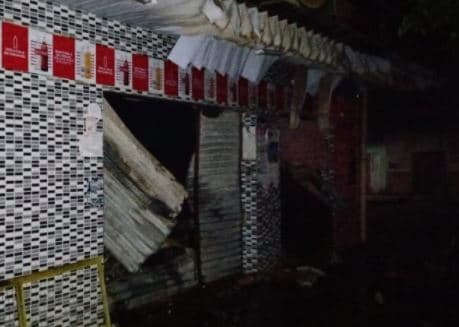 FOTOS: Incêndio destrói mercadinho em São Gonçalo do Amarante