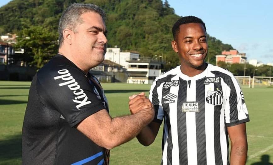 Santos evita perda de R$ 20 milhões em patrocínios ao suspender acordo com Robinho