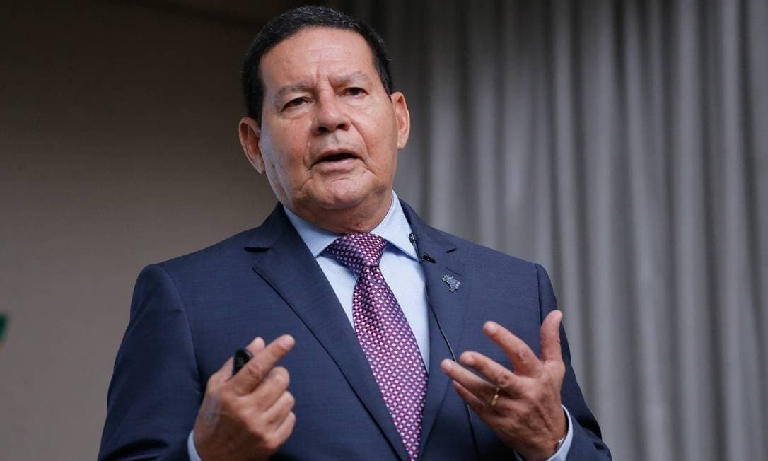 ‘Posição do governo, hoje, não é essa', diz Mourão sobre plebiscito para nova Constituição