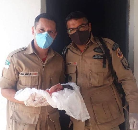 Bombeiros realizam parto de emergência em Caicó; Mãe e bebê passam bem