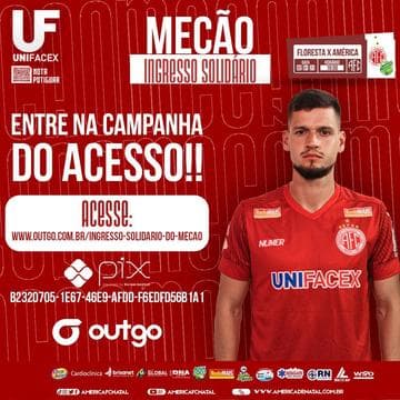 Floresta-CE x América: alvirrubro inicia venda de ingressos virtuais solidários para honrar com seus compromissos junto aos atletas