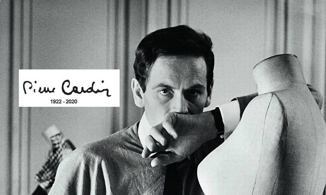 Aos 98 anos, morre o estilista francês Pierre Cardin